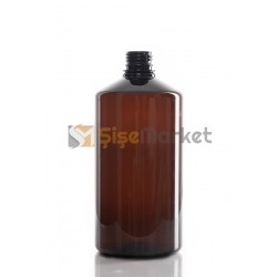 1000 ML Amber Pet Şişe Toptan Boş Plastik Şişe