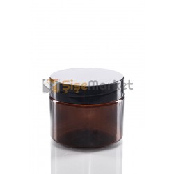 100 ML Amber Pet Kavanoz Toptan Boş Plastik Kavanoz