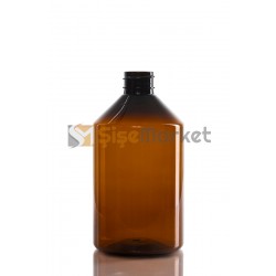 500 ML Amber Pet Şişe Toptan Boş Plastik Şişe