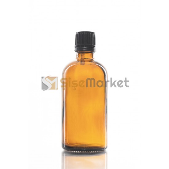 100 CC DROPPER ŞİŞE CAM ŞİŞE AMBER RENK SİYAH İÇTEN DAMLALIKLI 100 CC DROPPER ŞİŞE CAM ŞİŞE AMBER RENK SİYAH İÇTEN DAMLALIKLI