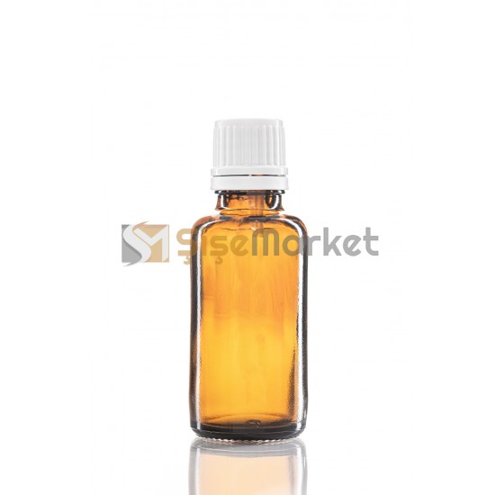 20 CC DROPPER ŞİŞE CAM ŞİŞE AMBER RENK BEYAZ İÇTEN DAMLALIKLI 20 CC DROPPER ŞİŞE CAM ŞİŞE AMBER RENK BEYAZ İÇTEN DAMLALIKLI